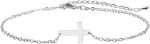 Kyerlyn 14K Gold Plated Handmade Dainty Dot Bracelet Cute Thin Everyday Bracelets for Women Men Size 6.5"+2" Extender - Image 5